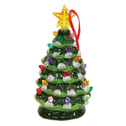 LED Resin Christmas Tree Ornament  (2 Count Assortment)