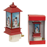 Vintage Christmas Scene Plug-In Nightlight  (4 Count Assortment)