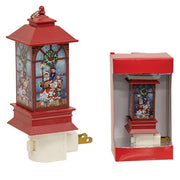 Vintage Christmas Scene Plug-In Nightlight  (4 Count Assortment)