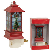 Vintage Christmas Scene Plug-In Nightlight  (4 Count Assortment)