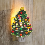 Resin Christmas Tree Nightlight  (2 Count Assortment)