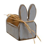 Rustic Wood Bunny Tote  (4 Count Assortment)