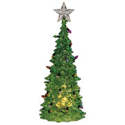 Glittered Acrylic LED Christmas Tree  (2 Count Assortment)