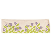 Knit Violets Table Runner - 48"L x 13.5"H