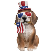 Resin Americana Dog  (3 Count Assortment)
