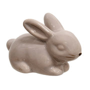 Ceramic Pastel Laying Easter Bunny Figure  (4 Count Assortment)