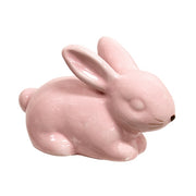 Ceramic Pastel Laying Easter Bunny Figure  (4 Count Assortment)