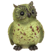Distressed Resin Baby Owl Figure  (3 Count Assortment)