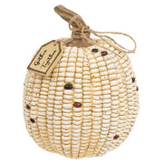 Harvest Words Corn Pumpkin - 6"H  (3 Count Assortment)