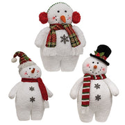 Plush Winter Wear Snow Family (Set of 3)