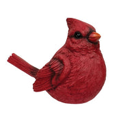 Resin Sitting Cardinal - 10"H  (2 Count Assortment)