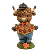 Resin Harvest Farmer Highland - 6"H  (3 Count Assortment)