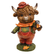 Resin Harvest Farmer Highland - 6"H  (3 Count Assortment)
