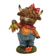 Resin Harvest Farmer Highland - 6"H  (3 Count Assortment)