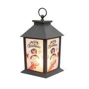 LED Fireglow Christmas Wonderland Lantern - 10"H  (3 Count Assortment)