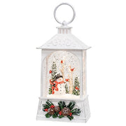 Winter Wonderland Spinning Water Globe Lantern  (2 Count Assortment)