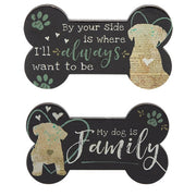 Dog Bone Magnet  (2 Count Assortment)