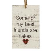 Friends Heart Tag Ornaments (Set of 4)