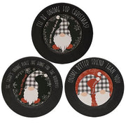 Gnome Place Like Home Plate  (3 Count Assortment)