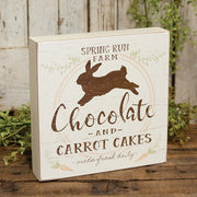 Spring Run Farm Bunny Box Sign