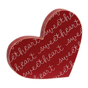 Distressed Wooden Sweetheart Sitters (Set of 3)