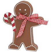 Cookie Baking Crew Box Sign & Gingerbread Man (Set of 2)