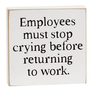 Mirror Mirror What the Hell Square Block  (3 Count Assortment)