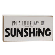 How I Hug Block Sign  (2 Count Assortment)