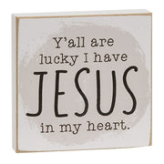 Jesus Today Square Block  (3 Count Assortment)