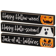 Happy Hallo-scream Mini Stick  (3 Count Assortment)