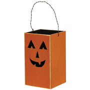 Distressed Wooden Jack O' Lantern Luminary