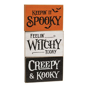 Creepy & Kooky Block  (3 Count Assortment)