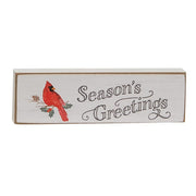Vintage Season's Greetings Mini Block  (3 Count Assortment)