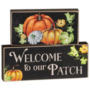 Welcome to Our Patch Stacking Blocks (Set of 2)
