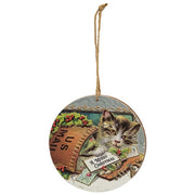 Merry Christmas to All Cat Ornament  (3 Count Assortment)