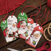 Vintage Santa Gift Tags (Set of 6)