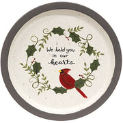 Hearts Full of Memories Cardinal Plate  (2 Count Assortment)