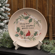 Always Loved Cardinal Plate