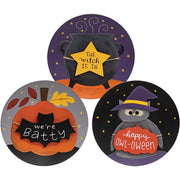 Halloween Charm Plate  (3 Count Assortment)