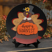Happy Harvest Turkey Plate