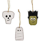 Halloween Monster Friends Ornaments (Set of 3)