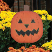 Jack O'Lantern Planter Stake Topper - 10"H