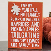 Tailgating Box Sign