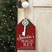 Santa's Magic Key Gift Tag Hanger