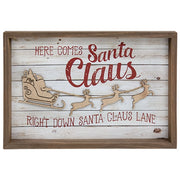 Here Comes Santa Claus Sleigh Ride Frame