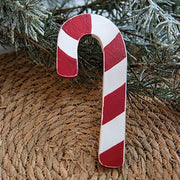 Wooden Candy Cane Hanger - 6"