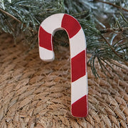 Wooden Candy Cane Hanger - 4"