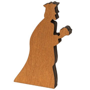 Natural Wood Silhouette Nativity (Set of 7)