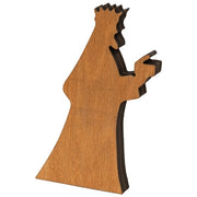 Natural Wood Silhouette Nativity (Set of 7)