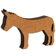 Natural Wood Silhouette Nativity (Set of 7)